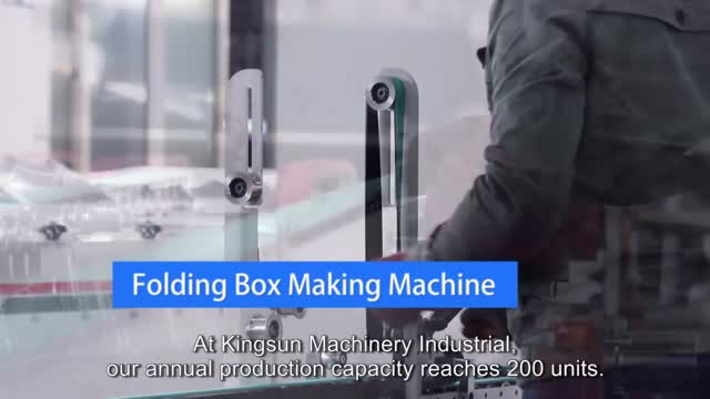 Машина для изготовления складных картонных коробок